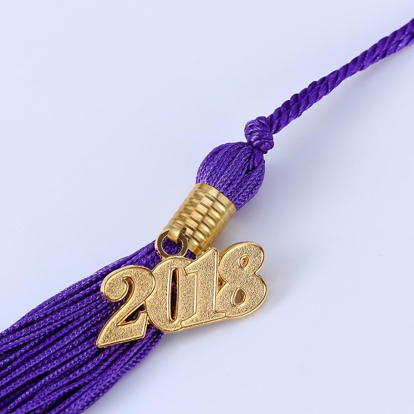 Klass av akademiska examensklänningar för examensceremoni (lila) Lila Purple