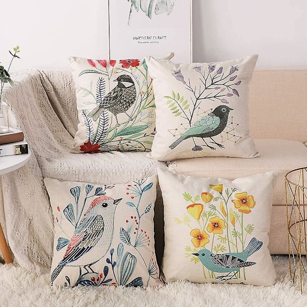 Kuddfodral 40 X 40 Senapsgul Mjuk Sammet Soffa Kuddfodral Dekorativ Med Präglad Vågig Relief På Båda Sidorna, Set Om 2 Kuddfodral För Mod