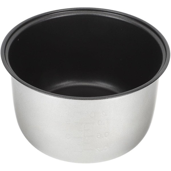 Innergryta till riskokare, hushåll, non-stick, elektrisk kokare, tillbehör, 3l, silver, 21x21cm Silver 21X21CM