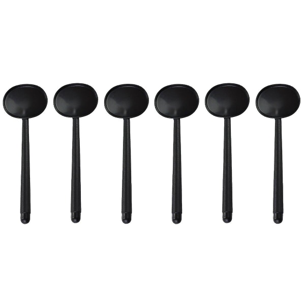 15 stk. Håndholdte Øjenklapper Professionelle Plastik Sorte Øjenklapper Til Synstest 6 stk. 6 pcs