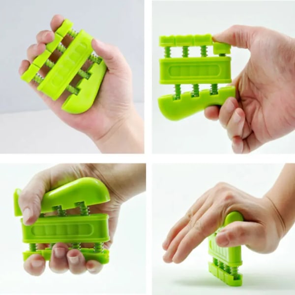 Grebstyrke-træner, håndtræner, fingertræner. Grøn variant