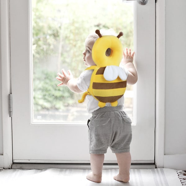 Baby päänsuojareppu kävelyä ja ryömimistä, mehiläinen
