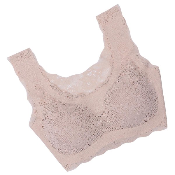 Japansk Stil Sømløs En-delt Bh Sexy Blonder Bh Underundertøj Lingeri Til Kvinder Størrelse Xl (Hudfarve Color of skin XL