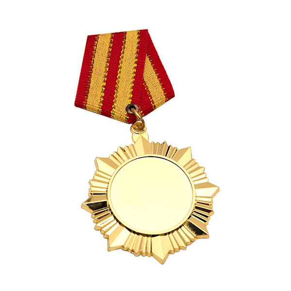 Vinner Gullmedalje Gyllen Prisutdeling Trofé Medaljer Deltakelsestrofé Skolepris Spillpremie 6*6CM 6*6CM