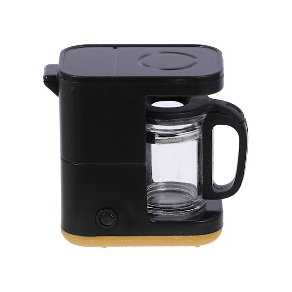 Leksakssugdammsugare Miniatyr Kaffebryggare Kaffebryggare Leksak Leksaker Liten Kaffebryggare Prydnad Coff Black 3.8X3.7X2.4CM