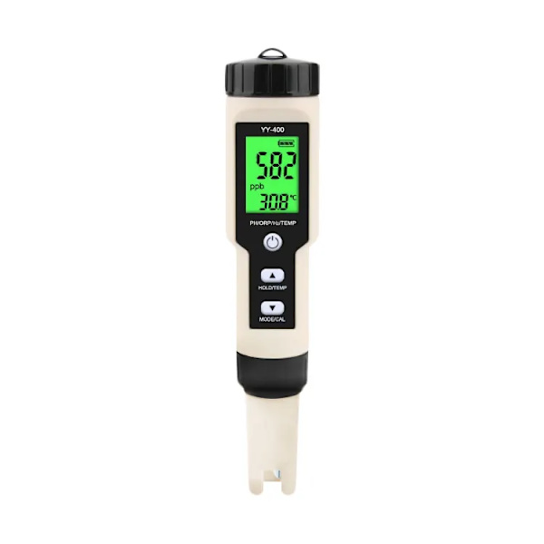 PH-måler til vand TDS EC Saltindhold Temperatur 5 i 1 Multifunktionel Høj Præcision PH-tester Vandafvisende Automatisk Kompensation Temperatur
