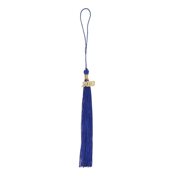 40cm Doctor Bachelor Hat Tofs Hängande öron Kläder Graduation Accessoarer Hängande hänge Tofs(b) Blue 40cm