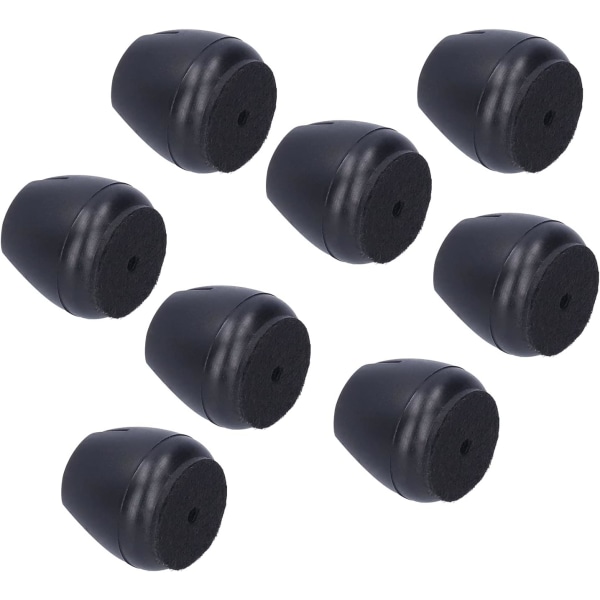 Möbelbenskydd, Silikonbordstolsbensmattor 8 st (37 - 42 mm)
