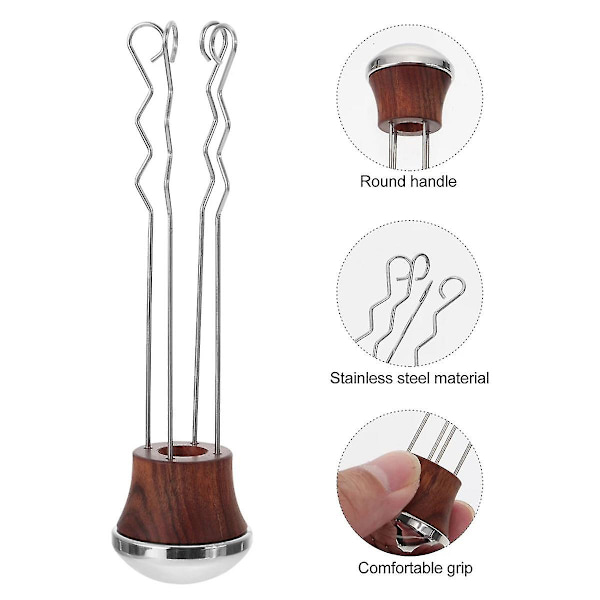 Kaffepulverstirrer Espresso Kaffestirrer Kaffepulver Håndtamper Distributor Rustfrit Stål
