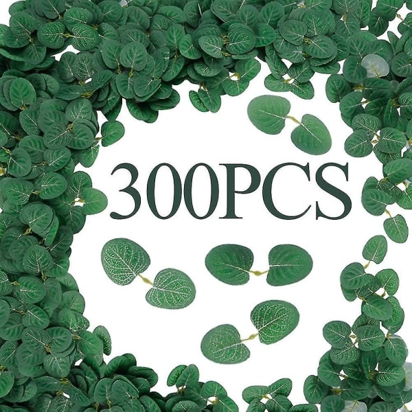 300 par falske eukalyptusblader Gjør-det-selv bryllupsdekorasjoner