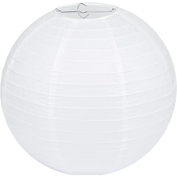 Paper lantern (white 4 inches (10 cm) 12 pieces)