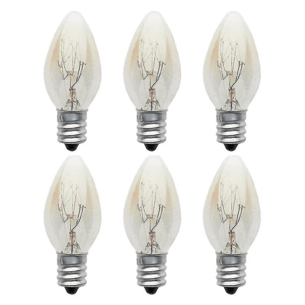 10 st E12 glödlampa 220v-240v 10w C7 glödlampa - varm färg - glödlampa/glödtrådslampa vardagsrumslampa_RY