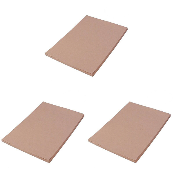 150 Ark A4 Kraftpapper Blomsterinslagningspapper Presentpapper (kaffe) 150 ark 150 sheets