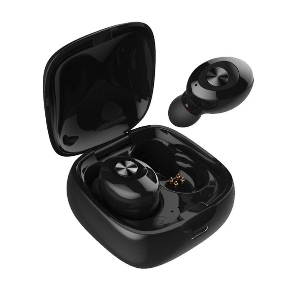 Trådlösa hörlurar Bluetooth 5.0 In Ear-hörlurar, Sporthörlurar Hörlurar Vattentät Stereo Bluetooth -headset med mini laddningslådor