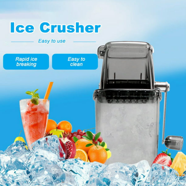 Ice Crusher och Snow Cone Machine Rakad Ice Machine Suction