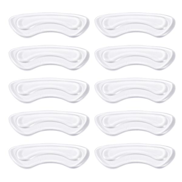 10 stk Hælputer for Kvinner - Høy Hæl Sko Innlegg - Myke Hælgrep - Høy Hæl Blisterbeskyttelse 10X3.5cm