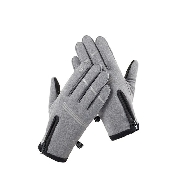 Vinterhandsker Vindtætte cykelhandsker Varme Fingerhandsker XL