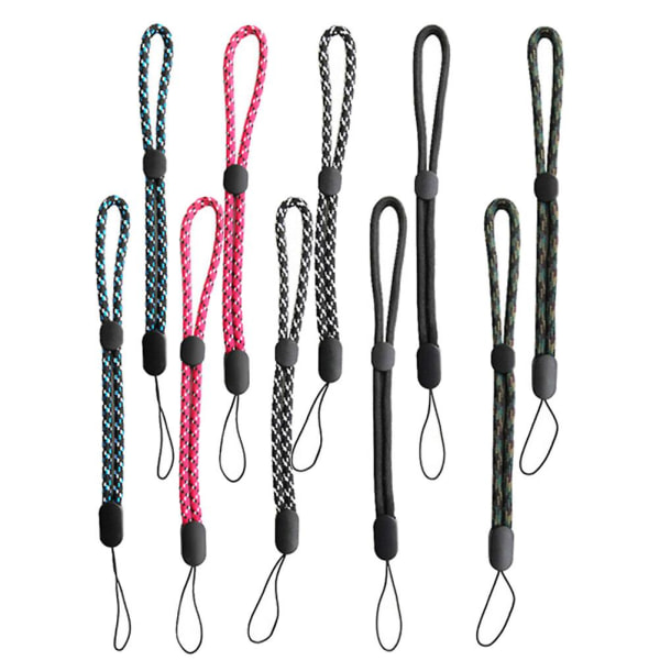 10 stk Armbåndsstropper Håndgrep Lanyards For Telefon Justerbare Hengende Stropper Tilfeldig Farge 23X0.5CM Random Color 23X0.5CM