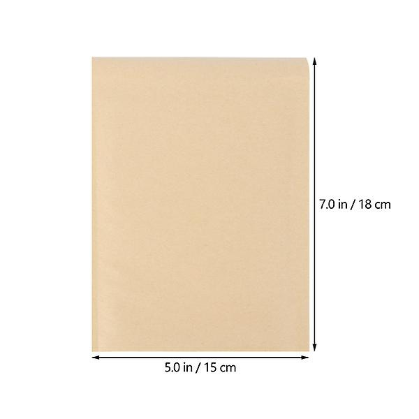 Kraft Boblekonvolutter Polstrede Konvolutter Kraft Boblefôret Selvforseglende Konvolutter Pose 50stk 15X18CM 50pcs 15X18CM
