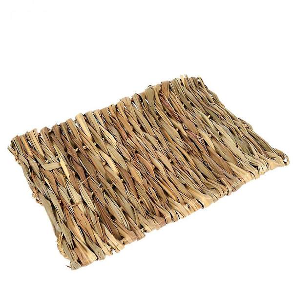 2 kpl Kaninlelu Guinean Possun Vuode Seagrass Mat Neliöt Kanin Alustat Seagrass Mat Pureskelulelu Sänky Bunny S PIC. 1