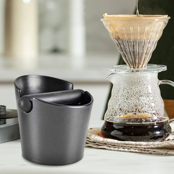 Stor kapasitet Malt kaffebøtte Espresso søppeltilbehør Kaffe søppelbøtte-liten