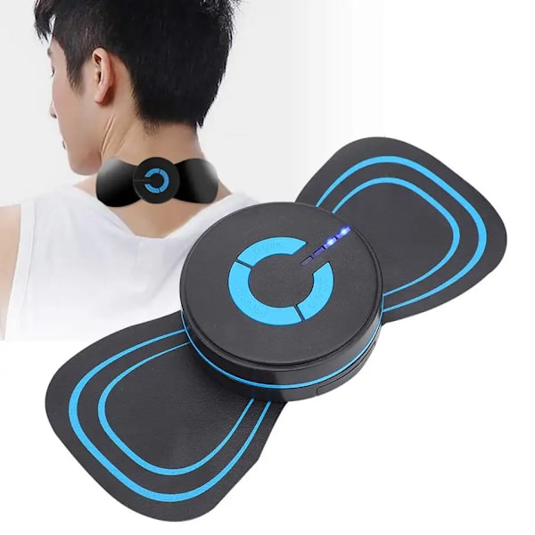 Mini Elektromagnetisk Formares för Hals, Ben, Bärbar Justerbar Frekvens Massager, för Hals, Axlar, Rygg, Midja, Armar, Ben, 2 set