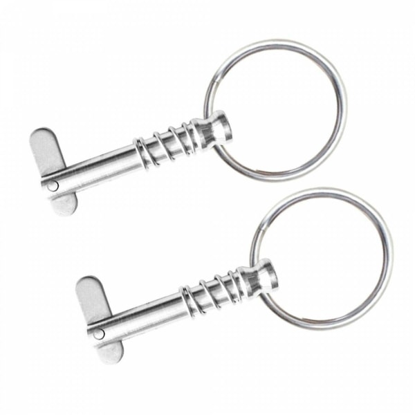Quick Release Pin Bådtophængsstifter W/drop Cam Fjeder Marine Hardware 316 Rustfrit Stål Med Trækring
