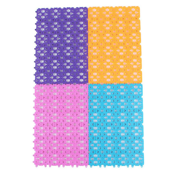 4 st Inomhus Kaninbur Hamsterbur Pads Kaninbur Husdjursbur Matta Smådjursbur Pads Blandade Färger Assorted Color 30X20CM