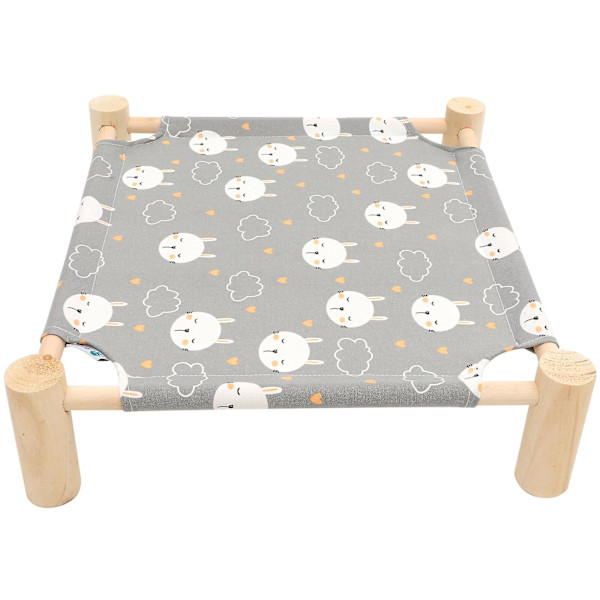 Tvättbar Kattbädd Avtagbar Kattgunga Höjd Djurbädd Husdjurs Sovplats 56x48cm 56x48cm