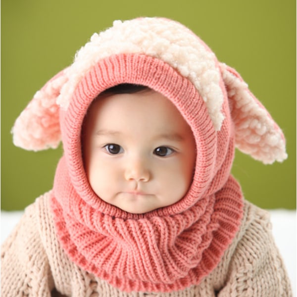 Baby Vinter m ssa Baby Hat Set Halsduk Skalle Hatt Baby Girl Pojke