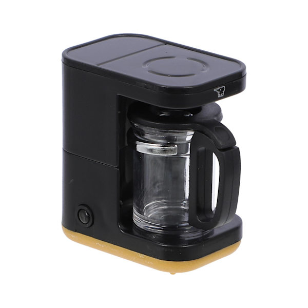 Leksakssugdammsugare Miniatyr Kaffebryggare Kaffebryggare Leksak Leksaker Liten Kaffebryggare Prydnad Coff Black 3.8X3.7X2.4CM