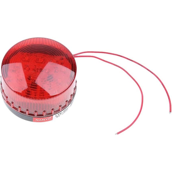 2 stk. Beacon Lys 220v LED Lys Blinkende Advarselslys Bil Nødlys