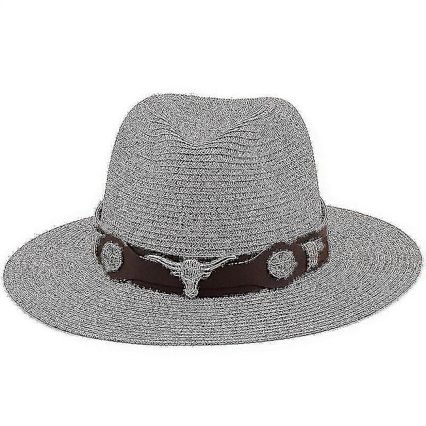Klassisk Panamahat Sommer Solhatte Til Kvinder Mænd Strand Halmhat