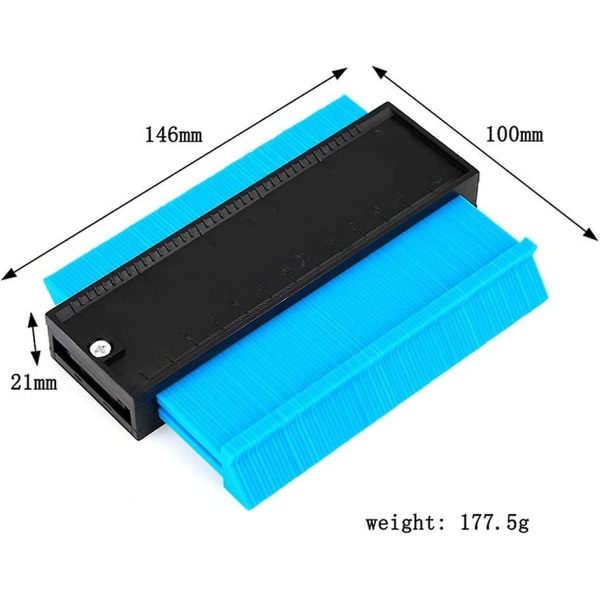 Gauge Widely Used Professional Gauge Duplicator Shape Duplicator Shape Duplication Gauge For Woodworking Measuring Flooring (1pc)