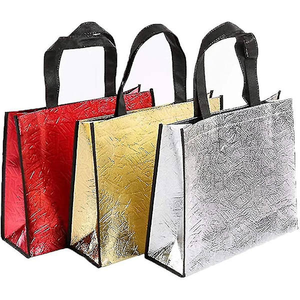 9 Styk Ikke-Vævede Tasker Genanvendelige Kompatible Med Tote Bag (32 * 12 * 40 cm)