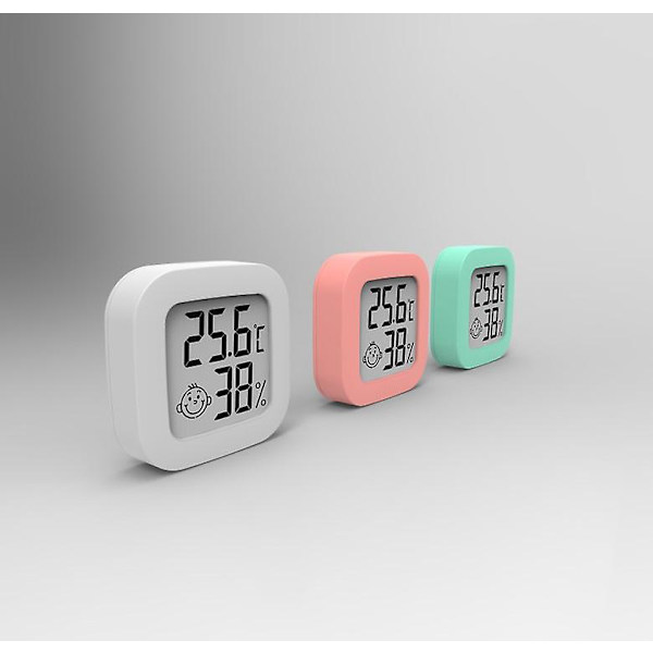 3x Inomhus Termometer, Luftfuktighetsmätare Digital Hygrometer Rumstermometer För Hemmet