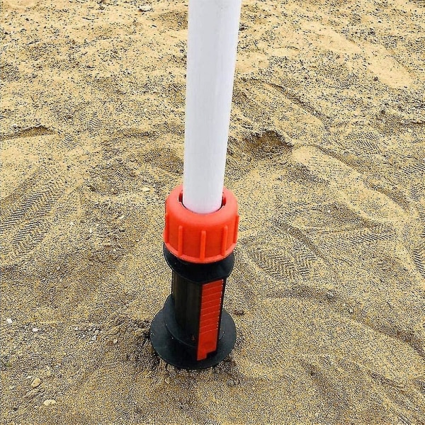 Strandparasol Sandforankring, Jordparasolfødder, Base Anchor Plastik Parasolholder, Til Sand Græs Terrasse