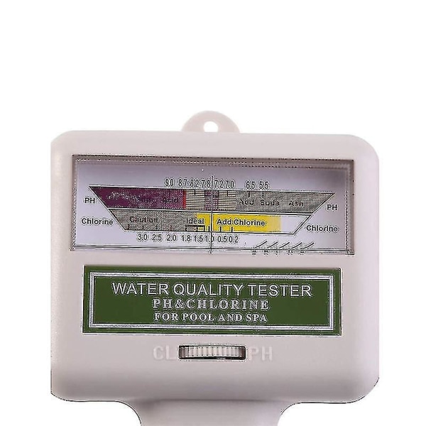 2-in-1 Kloori- ja pH-mittari Uima-allastesteri, Cl2-tason mittari