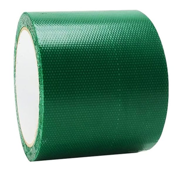 Presenning Reparasjonsteip for Markise Drivhus, Teiptelt Reparasjon Baldakin Stoff Reparasjonsteip (Grønn, 80mm Bred x 5m Lang)