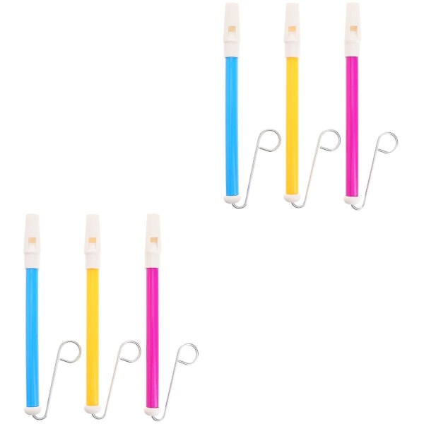 6 st Glidande Visselpipa Leksak Barn Utbildningsmusikinstrument Festfavoriter 6 st 24x6,5cm 6 pcs 24x6.5cm