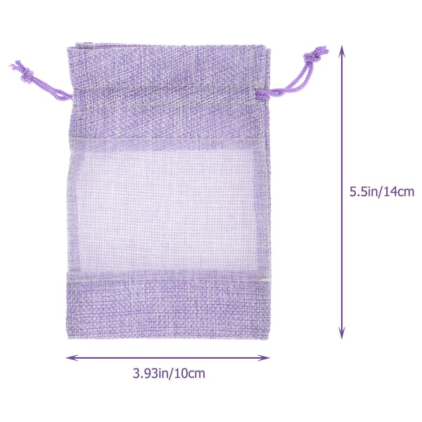 10pcs Sachet Empty Bags Lavender Sachets Lavender Bags Sacks For Lavender Spice14x10cm