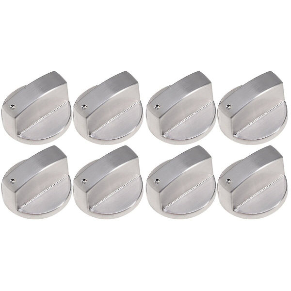 12 st Gas Spishällsknappar Rotationsknappar Rätt Vinkel 0 Brännare Kontrollknapp 8 st 4X2.5CM 8 pcs 4X2.5CM