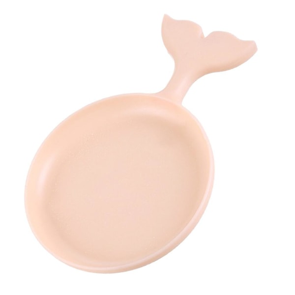Serveringsfat i fiskeform, Dessertbrett, Frukt Snacksrett, Servise, Rosa Pink