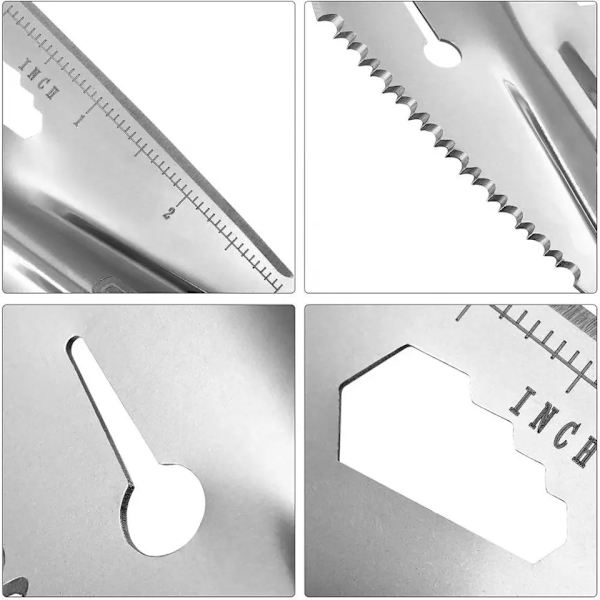 Ryggsäcksspade Camping (silvrig) Spade Vandringsspade Ryggsäck Ultralätt Spade Liten Toalett Multiverktyg för Grävning, Metall De