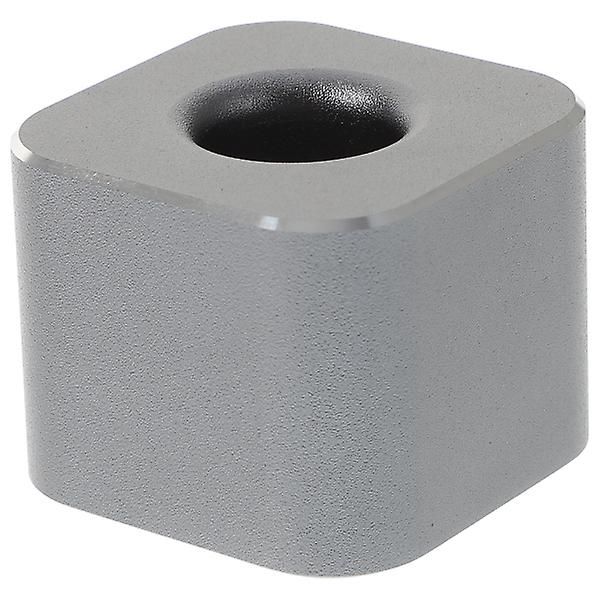 Svart Hyllfäste Kvadratisk Stativ Kvadratisk Pennhållare Metall Pennhållare Metallfästen Silver Silver