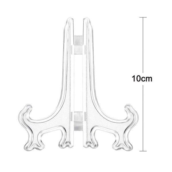 12 stk. Plast Easel Plate Stativ, Plate Stativ, Brett, Visningsstativ For