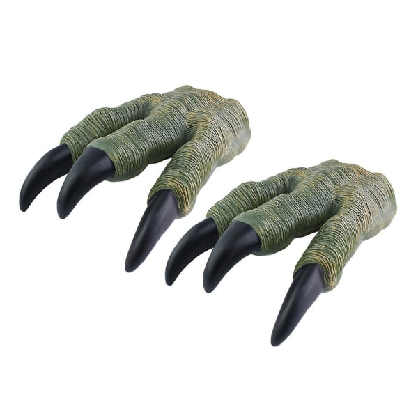 2 Pcs Chucky Costume Kids Kids Trick Prop Dinosaur Hands Toys Costume Cosplay Prop Dinosaur Claw Rub