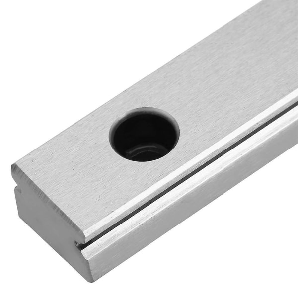 Lineær skinneføring, 250/300/ 400/500/ 550 mm glidende lineær guide med vognblok til gør-det-selv 3-dimensionel printer (300 mm)