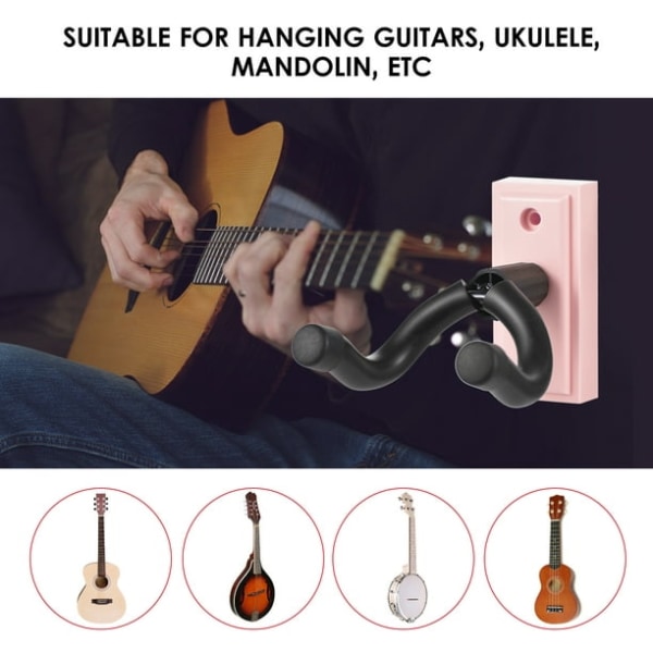 Gitarveggfestekrok, Gitar krokdeler Gitar krok for