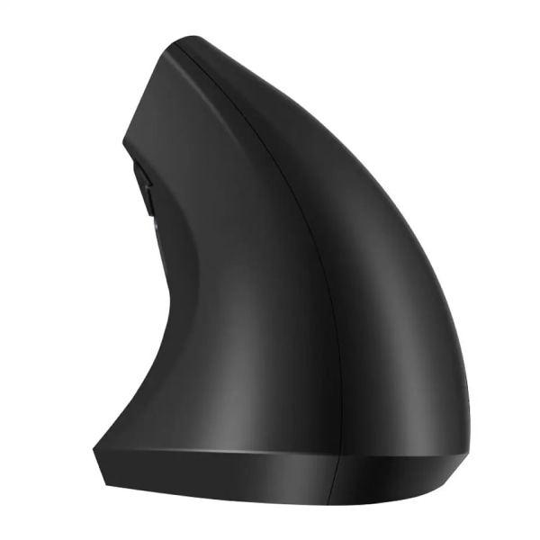 To stk. Trådløs Vertikal USB Mus, 6 Knapper med 1000/1600 DPI, Høyrehendt Design, Svart